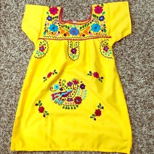 Size 1 GIRLS (24 months) Mexican Dresses